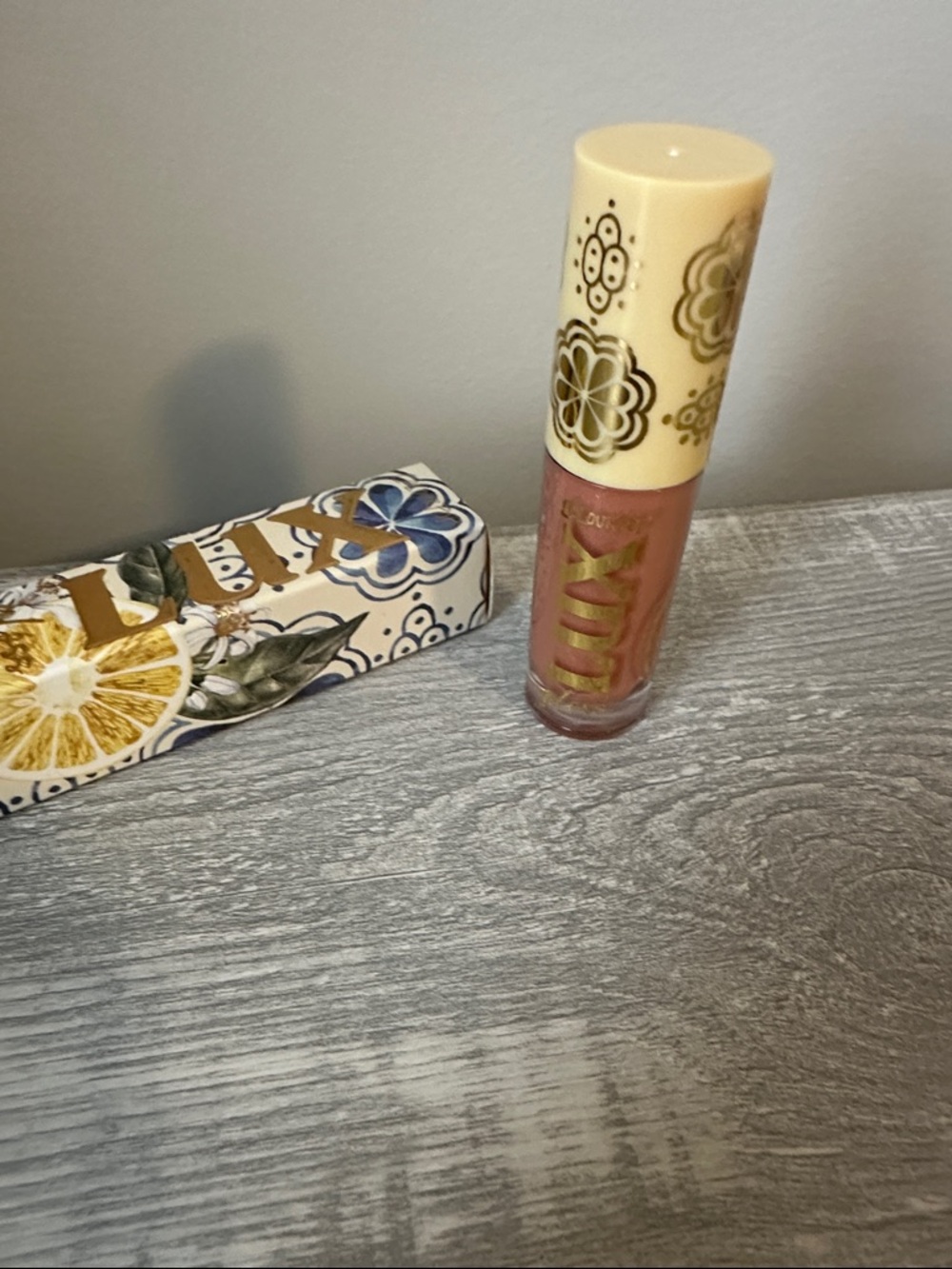 NWOT Colourpop Gloss in Rosy Peach